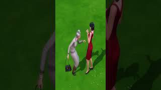  Mrs Crumplebottom Purse Hit  Sims 1 vs Sims 2 vs Sims 4 #shorts
