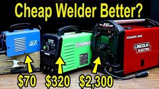 $70 vs $2,300 Welder? Let's Settle This! Weld Strength, Duty Cycle, Current Output, Build Quality