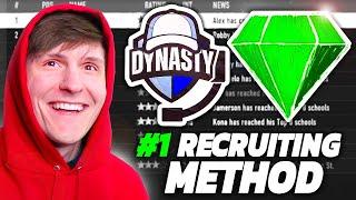 The #1 Recruiting Method in CFB 25 Dynasty!