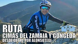 RUTA BTT  CIMAS DEL ZAMAIA Y GONGEDA DESDE GETXO POR ALONSOTEGI | ALEX LAREDO