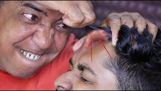 Unlimited Hair Cracking by Asim Barber | Head Massage & Neck Cracking | Spine Cracking | ASMR
