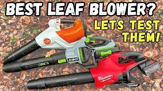 Top 3 Battery Leaf Blower Brands You Can't Ignore