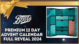 BOOTS 12 DAY PREMIUM ADVENT CALENDAR REVEAL 2024