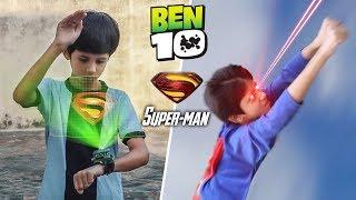 Ben 10 Transforming into Superman | A Short film VFX Test