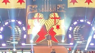 CM Punk vs Jon Moxley entrance and Introductions @ AEW All Out 2022