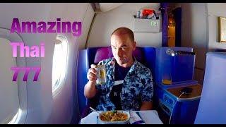 Thai Airways 777 Business Class - what a difference!