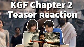 Scale is so immense! KGF Chapter2 TEASER Reaction!