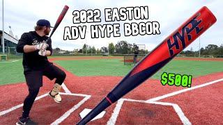 Hitting with the 2022 EASTON ADV HYPE | BBCOR Baseball Bat Review