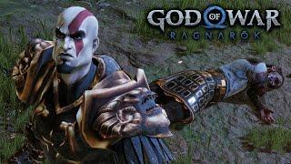 PS2 GOD ARMOR KRATOS Destroys HEIMDALL! (God of War Ragnarok PS5 Mod Gameplay)