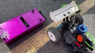 LRP 32 POWERED NITRO RC BUGGY !!! SO FAST ITS SKETCHY !!!