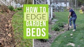 How I edge my garden beds | The Impatient Gardener
