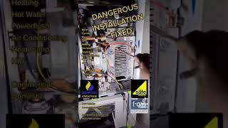 #Dangerous #Boiler #Install #Fixed & #Full #Service - Worcester Bosch Gas Safe #DGNgas #London