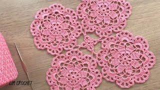 Crochet  Beautiful Tablecloth Runner Pattern