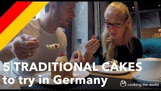 5 traditional German cakes to eat in Germany / Cake Food Tour in Frankfurt Germany