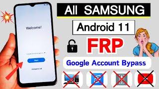 All Samsung Android 11 FRP Bypass 2024 | Google Account Unlock/Bypass | FRP Lock Remove