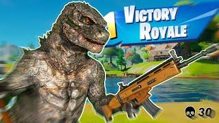 Godzilla Plays FORTNITE!