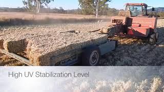 Unipak Small Square Baling Twine Demonstration