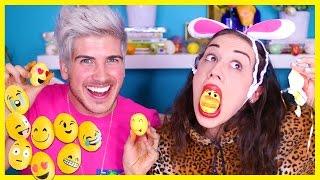 EMOJI EASTER EGG DIY W/ MIRANDA SINGS!