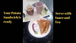 Delicious Potato Sandwich | Aloo Sandwich | Spicy Potato Sandwich Recipe | Aloo Masala Sandwich