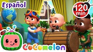 Canción de melodía africana | Canciones Infantiles | Caricaturas para bebés | CoComelon en Español