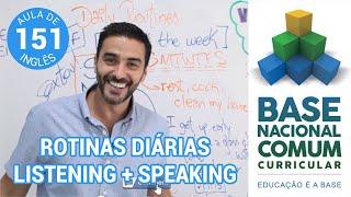 AULA DE INGLÊS Como falar sobre rotinas diárias em inglês BNCC