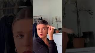 Clean girl Olaplex bun and GRWM