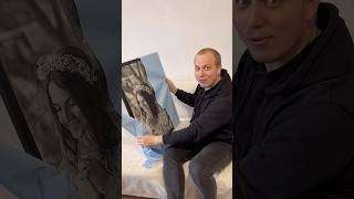 Yuriy received a wedding gift created by an artist from a portrait studio Heymyart #gift