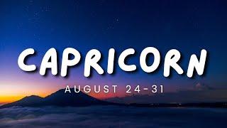 CAPRICORN  August 24-31  Romance & Success