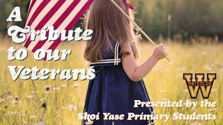 Skoi Yase Primary School Veterans Day Video 2020