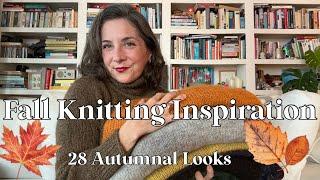 Fall Knitting Inspiration| 28 Autumnal Looks