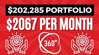 $202,285 Portfolio Overview With $2,067 Passive Income Per Month