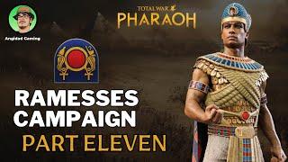 We rescued Egypt from Libu Invasion | Pharaoh Total War