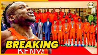 BREAKING: Ferdinand Omanyala GOES MISSING as President Ruto honors athletes in Eldoret|Plug Tv Kenya