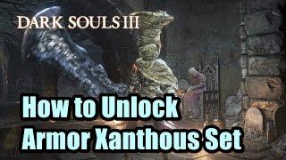 How to Unlock Armor Xanthous Set in Dark Souls 3