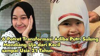 6 Potret Transformasi Adiba Putri Sulung Mendiang Uje dari Kecil Sampai Usia 21 Tahun