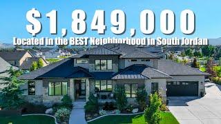 Stunning $1,849,000 Home the BEST neighborhood in South Jordan Utah | Joe Lee Utah Realtor