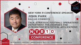 John Park - Strategic Football Ops: Department Philosophies &Integrating Statistical Applications