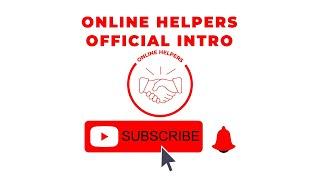 Online Helper Official Intro