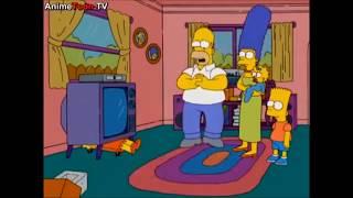 The Simpsons: Homer buys a modern TV