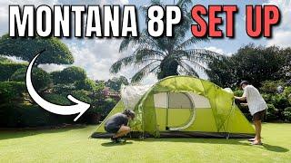 How to Set Up the Coleman Montana 8-Person Tent