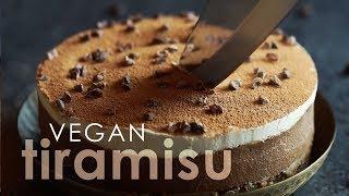 Vegan Tiramisu (Gluten-Free + Raw)