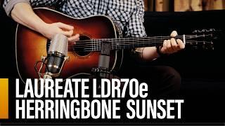 Brand New Alvarez LDR70e Herringbone Sunset 12 fret Dreadnought