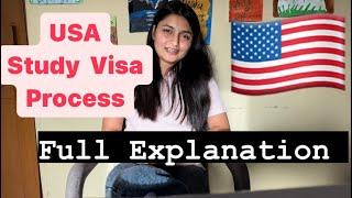 USA  Study Visa Process| Full Explanation| Cost Of Studying in USA 