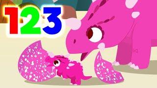 Learn To Count With Dinosaurs｜Animals For Kids｜Home Learning｜Early Education｜Toddler Fun Learning