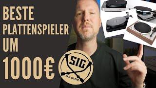 Beste Plattenspieler um 1000€ / Beste Schallplattenspieler / Vinyl / Welcher Plattenspieler / HiFi