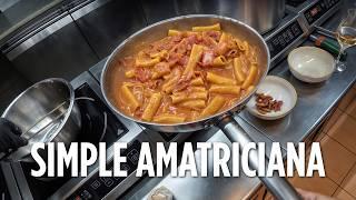 Authentic Italian Amatriciana: Simple, Delicious, Traditional