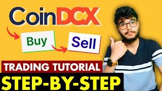 CoinDCX Buy Sell Tutorial | CoinDCX Trading Step-By-Step | CoinDCX Trading Guide for Beginners |