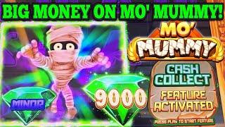 BIG WIN ON MO MUMMY SLOT & MY FIRST BONUS ON BANK BUSTER SLOT | Fun Las Vegas Slots #casino #slots