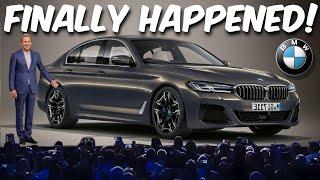 BMW CEO Announces NEW 2024 BMW 5 Series & SHOCKS The Entire Car Industry!