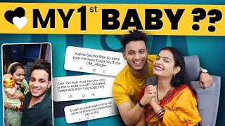 My 1st Baby | Sachin Mourya & Tech Waali Bhabhi Love Story Q&A